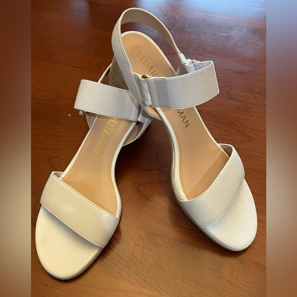 Stuart Weitzman Shaila 50 White size 8.5